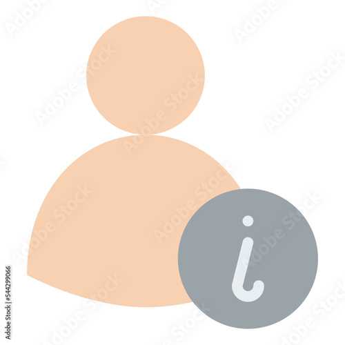 infomation user info member profile icon