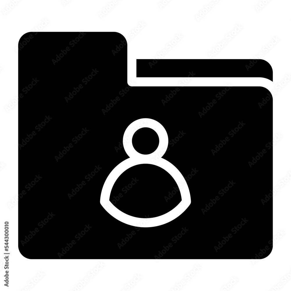 folder user info member profile icon folder user info member profile icon