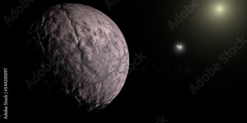 225088 Gonggong dwarf planet in the outer space photo