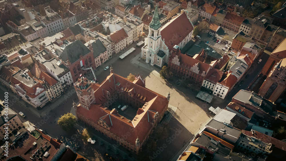 Fototapeta premium Toruń, Rynek Staromiejski