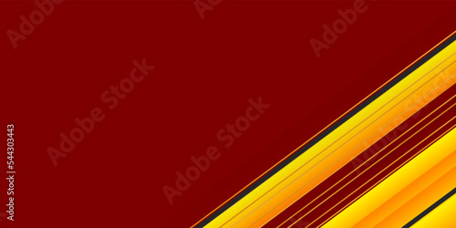 Modern yellow gradient on red background