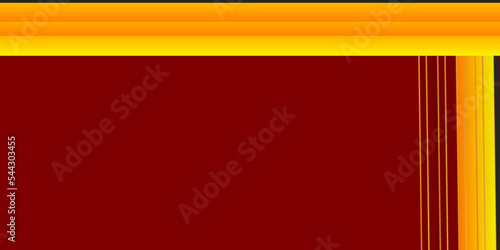 Modern yellow gradient on red background