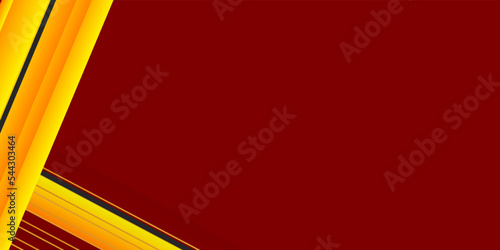 Modern yellow gradient on red background