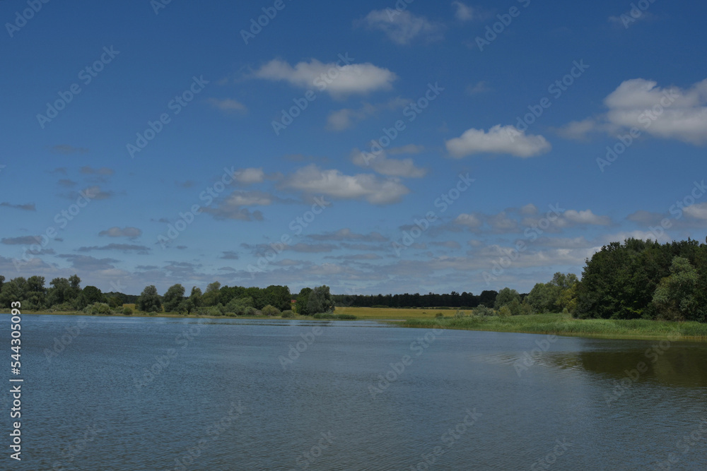 Lac de Rillé (retenue, Pincemaille), Indre et Loire, France