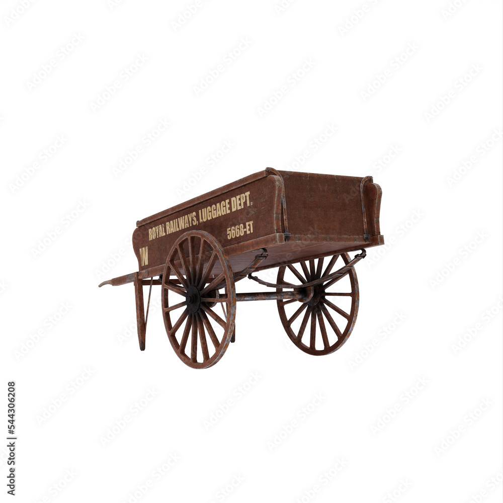 Fototapeta premium old carriage wheel