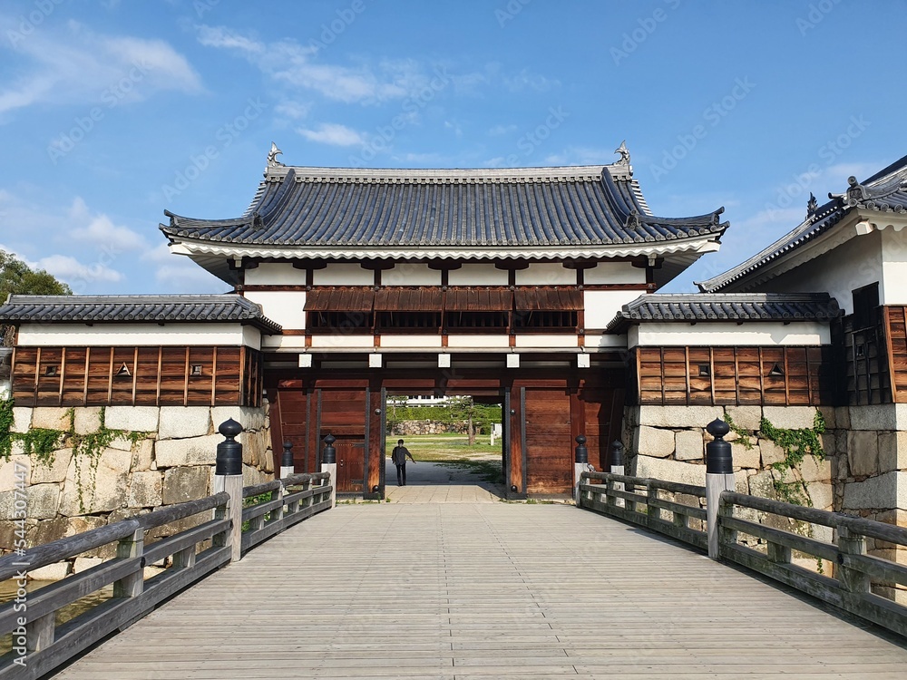 Gate of Hiroshima Castle Gate of Hiroshima Castle