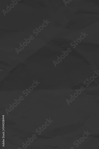 Black сlean crumpled paper