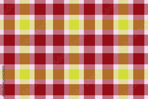 Background check textile. Pattern seamless texture. Plaid vector fabric tartan.