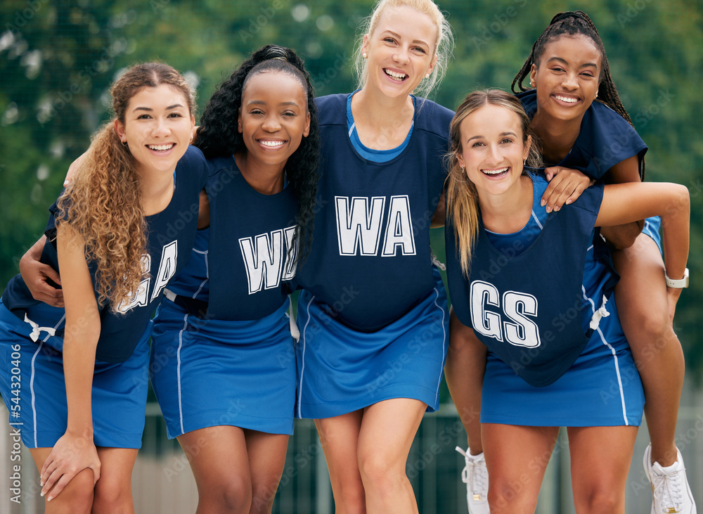 Diversity, girl team and netball game motivation, conversation and ...