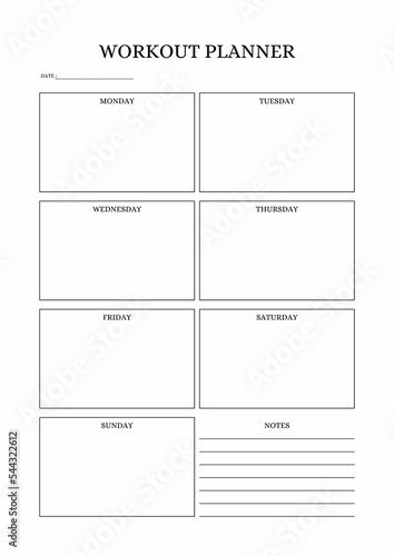 Workout Planner 