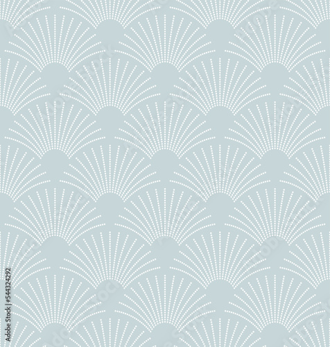 Art Deco geometric seamless pattern. Vintage 1920s wallpaper. Vector background in retro style , trendy and elegant design for wallpaper, wrapping paper, fabric, cover, package