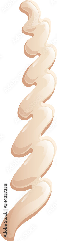 Spilled mayo strip Spilled mayo strip