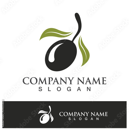 Extra virgin olive oil logo design