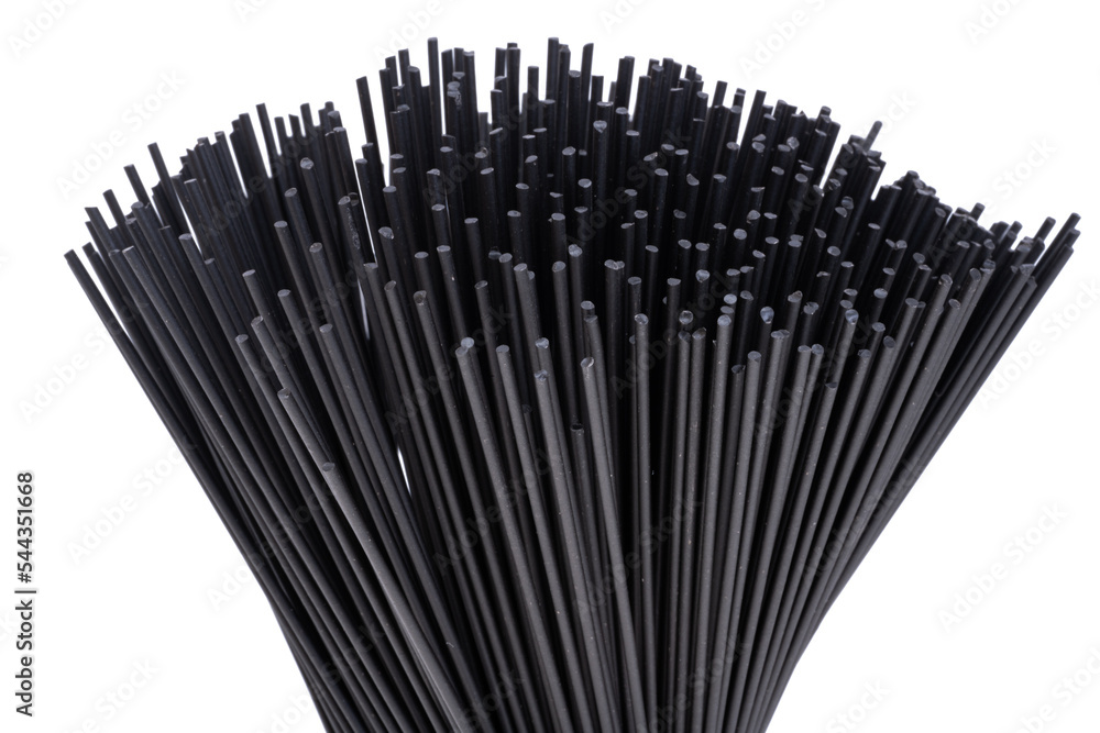 spaghetti with cuttlefish ink isolated spaghetti with cuttlefish ink isolated