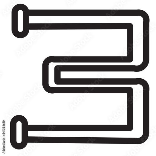 Bathroom Heating Interior Rail Icon
