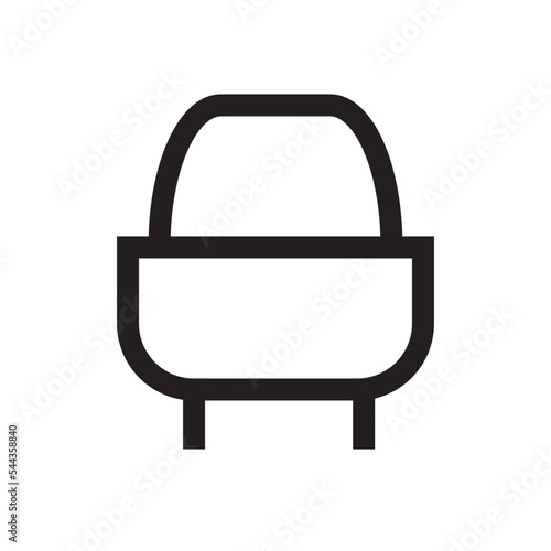 Bathtube Furniture Interior Icon