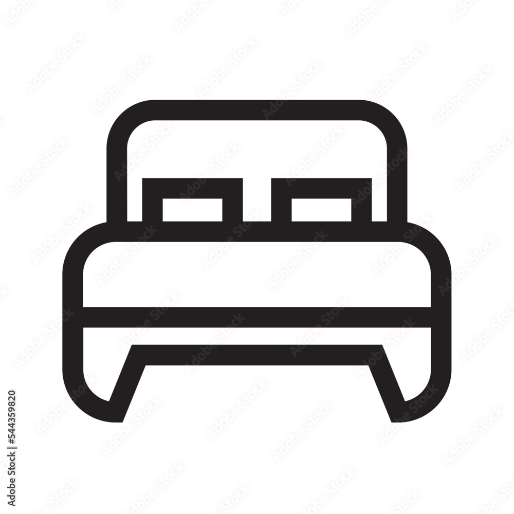 bed furniture hotel household interior icon bed furniture hotel household interior icon