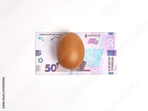 Prices for Ukrainian eggs are growing. Eggs on the background of the Ukrainian currency