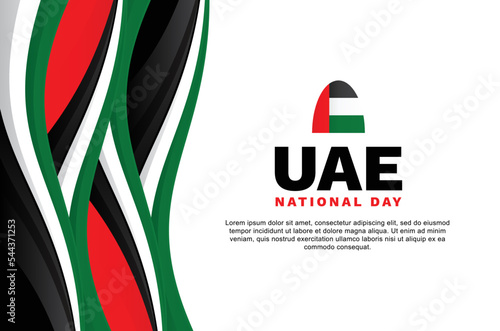 United Arab Emirates National Day Background Event