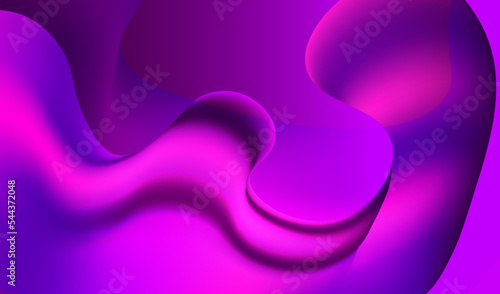Liquid color background design. Fluid gradient shapes composition. Futuristic design posters.