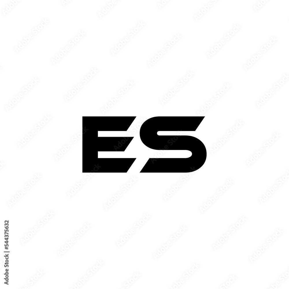ES letter logo design with white background in illustrator, vector logo modern alphabet font overlap style. calligraphy designs for logo, Poster, Invitation, etc. ES letter logo design with white background in illustrator, vector logo modern alphabet font overlap style. calligraphy designs for logo, Poster, Invitation, etc.