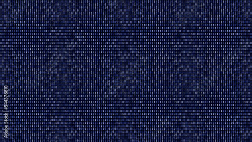 Blue binary code texture