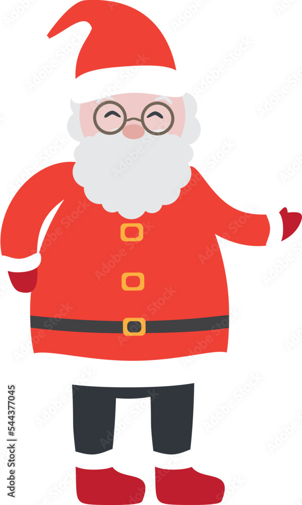Vector illustration of Santa Claus character in cartoon style Vector illustration of Santa Claus character in cartoon style