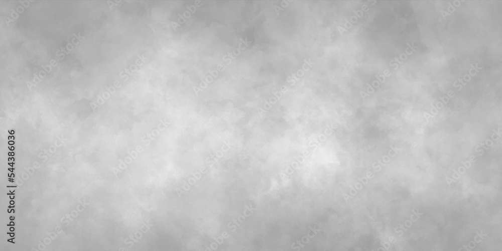 Abstract background with white paper texture design . Silver with gray ink and watercolor textures on white paper background. Paint leaks and Ombre effects .cement surface texture of concrete. Vector	