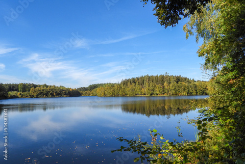 Fototapeta Naklejka Na Ścianę i Meble -  lac paysage nature détente