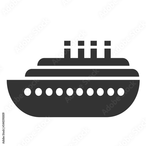 ship icon,cruise vector ilustrator.