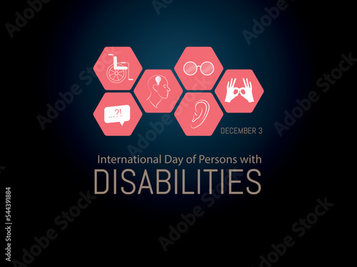 International Day of Persons with Disabilities. December 3rd