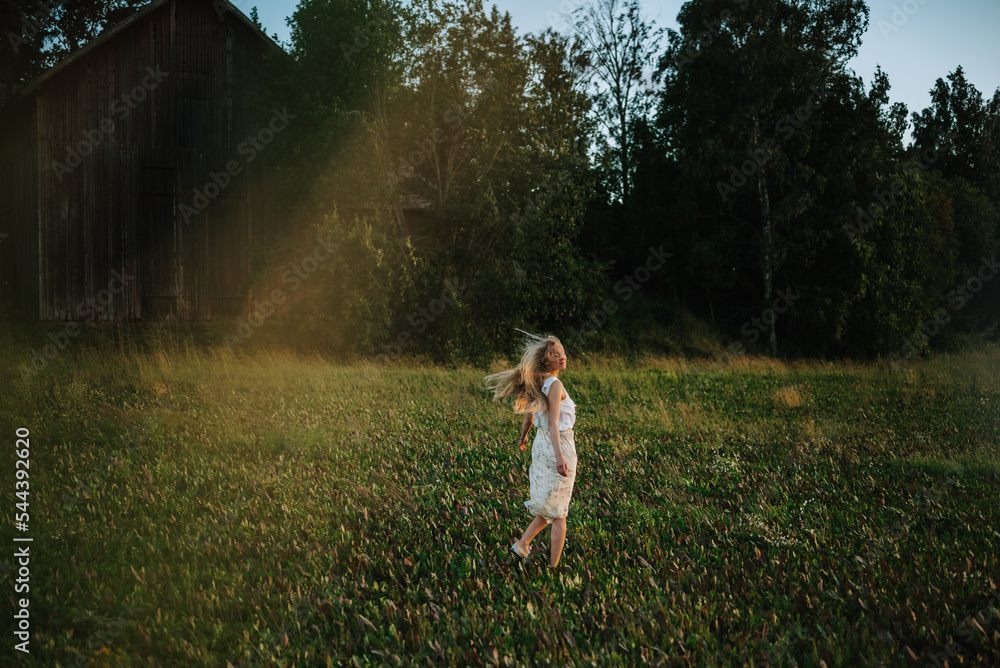 woman in the fields woman in the fields