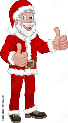 Young Handsome Santa Thumbs...
