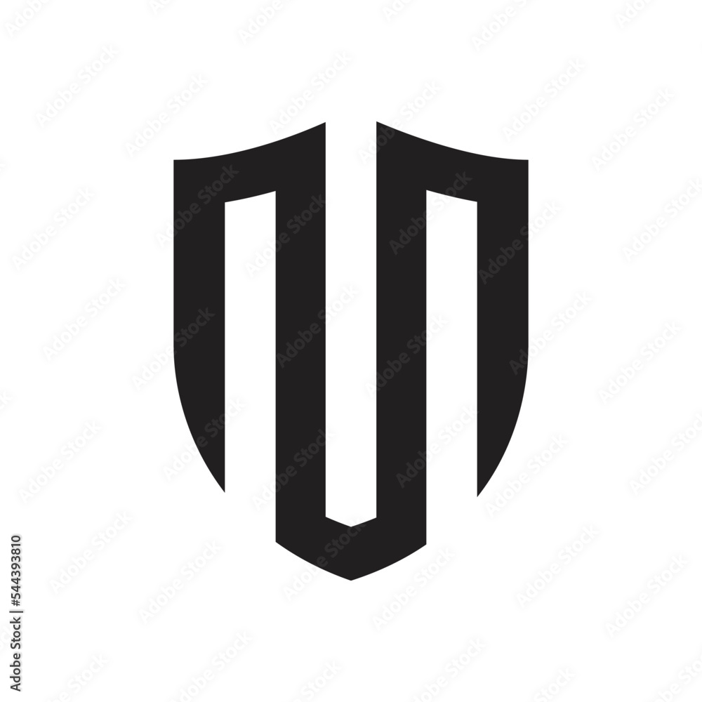 alphabet letter m shield shape logo identity vector illustration alphabet letter m shield shape logo identity vector illustration