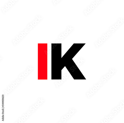 IK company Name monogram. I K typography iocn. Free Download IK company Name monogram. I K typography iocn. - GFXLoad