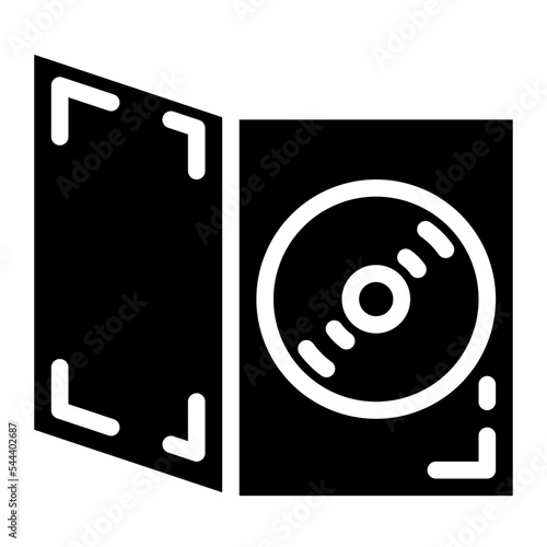 DVD glyph icon style