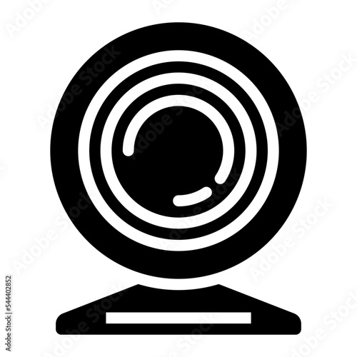 webcam glyph icon style