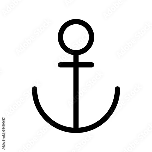 simple anchor icon