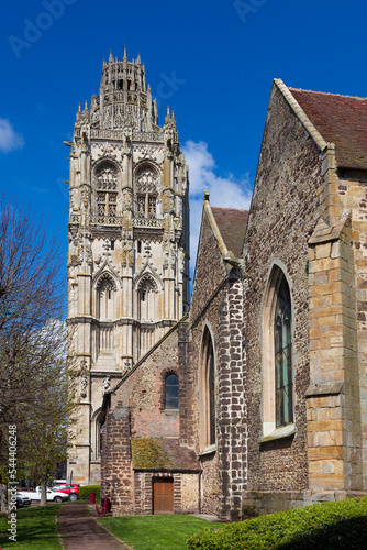 Madeleine Church, Verneuil-sur-Avre, Normandy, France photo