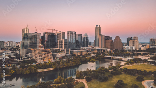 Austin Texas City Skyline