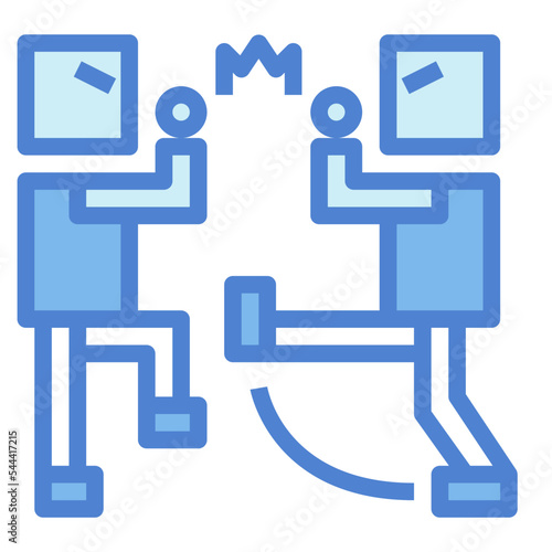 brawl two tone icon style