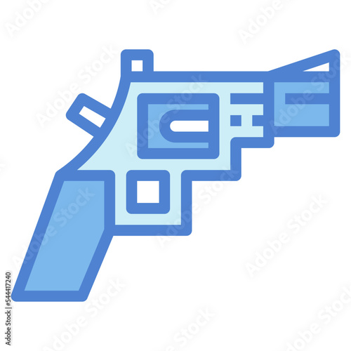 firearms two tone icon style