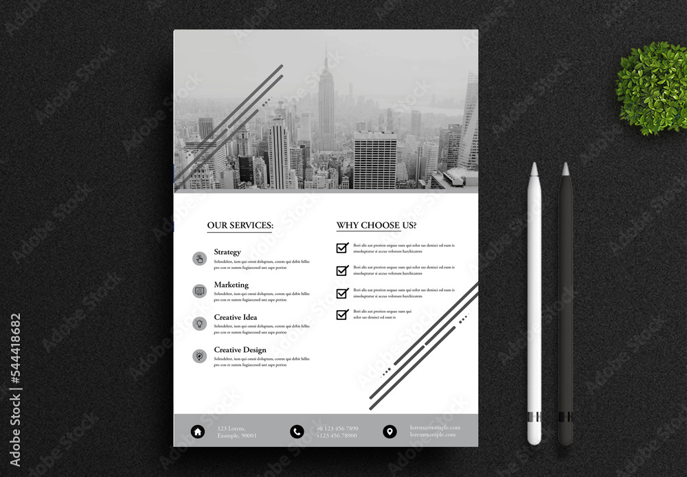 Flyer Stock Template | Adobe Stock
