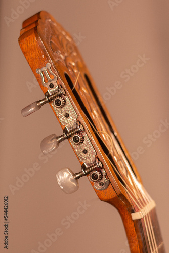 acoustic guitar close up