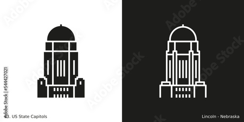 Lincoln – Nebraska State Capitol Icon