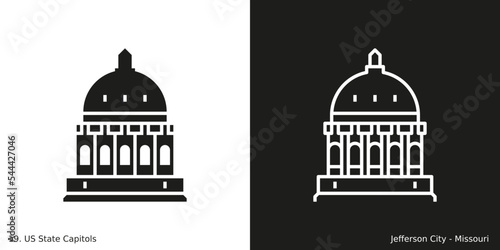 Jefferson City – Missouri State Capitol Icon