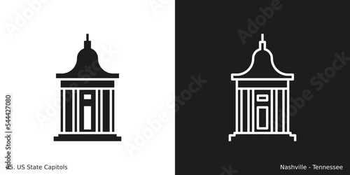 Nashville – Tennessee State Capitol Icon