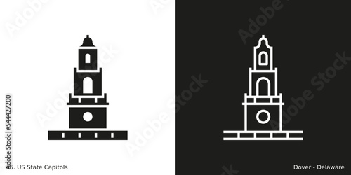 Dover – Delaware State Capitol Icon