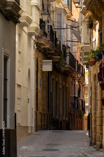 alley and old buildings in Europe © pablo