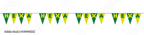 bandeirola copa  bandeirola do brasil  bandeirola hexa  bandeirola verde amarela  faixa copa brasil  brasil rumo ao hexa  hexa brasil  brasil na copa   vai brasil 